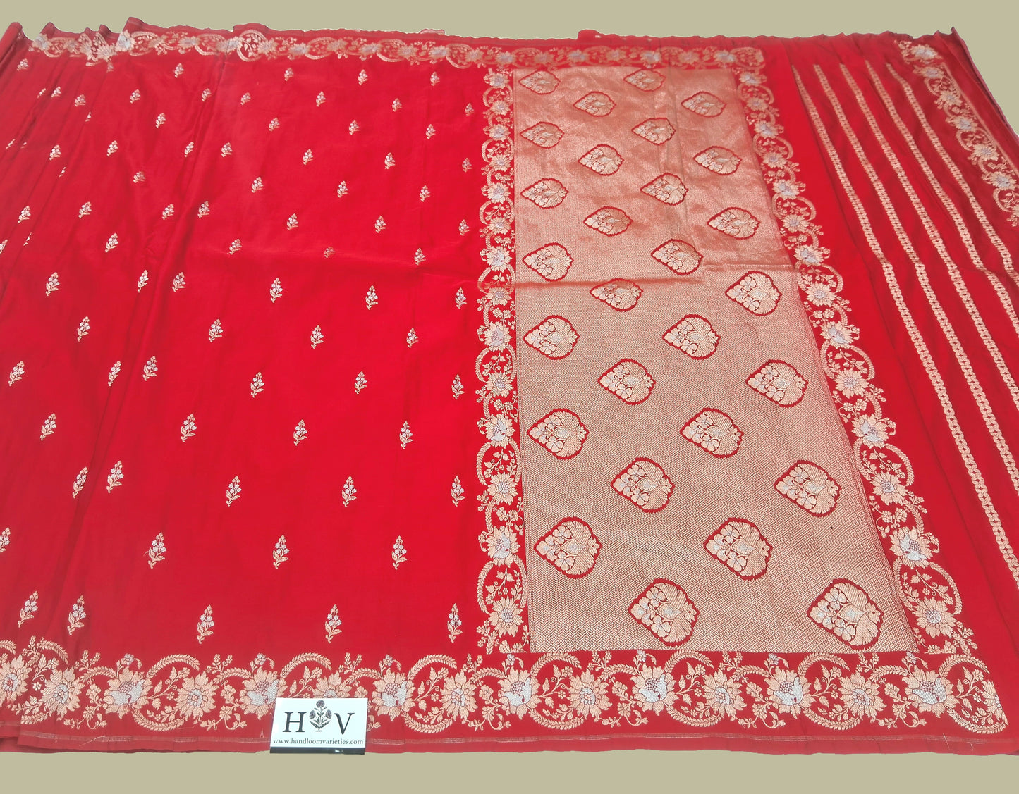 Banarasi Katan Mashru Silk Saree