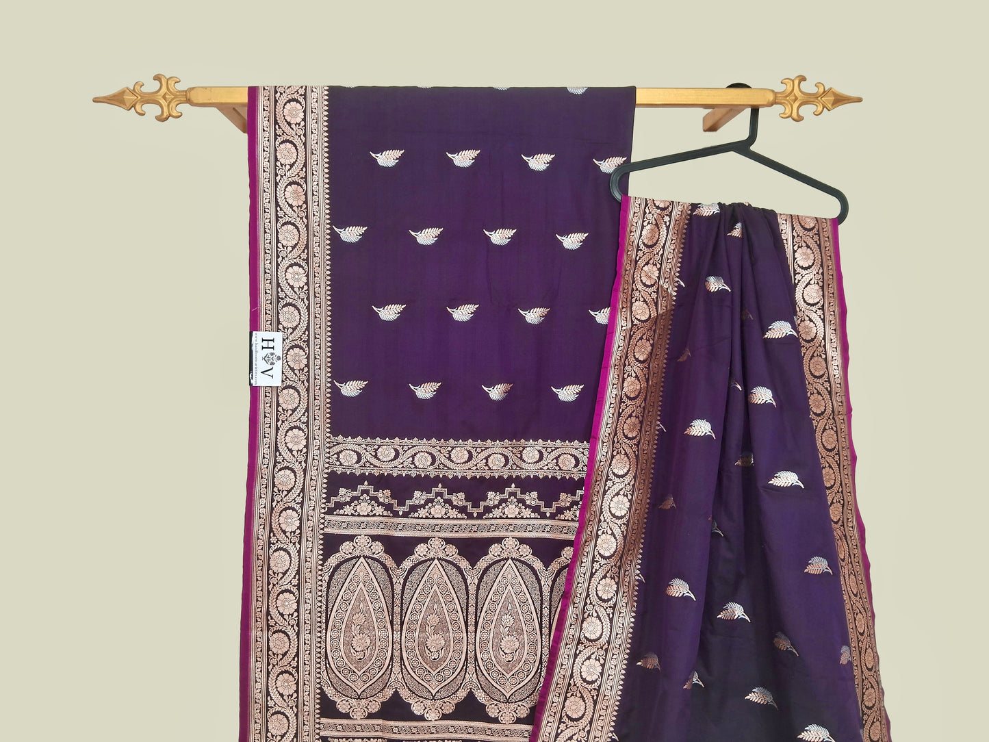 Banarsi Katan Mashru Silk Saree