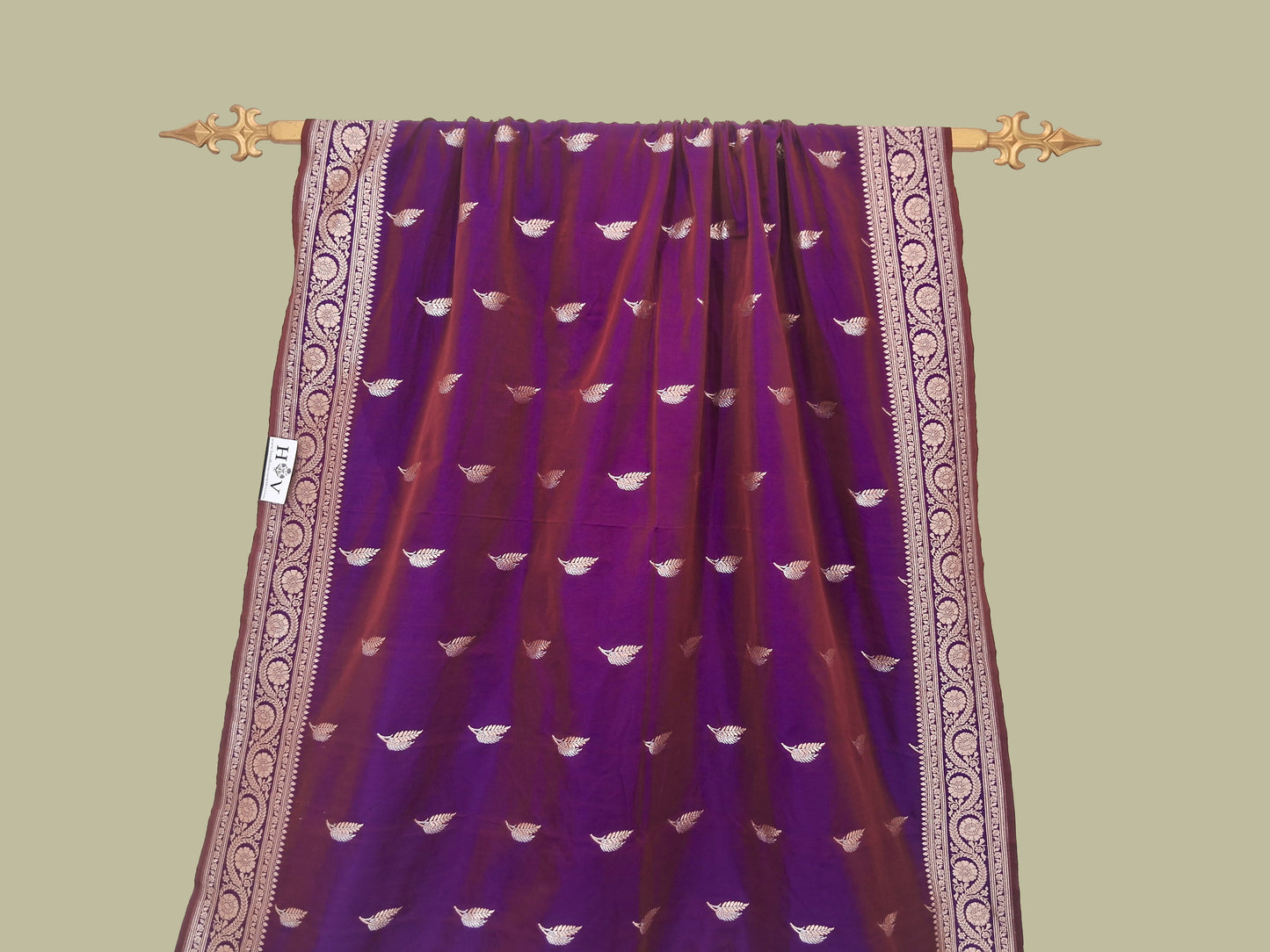 Banarasi Katan Mashru Silk Saree