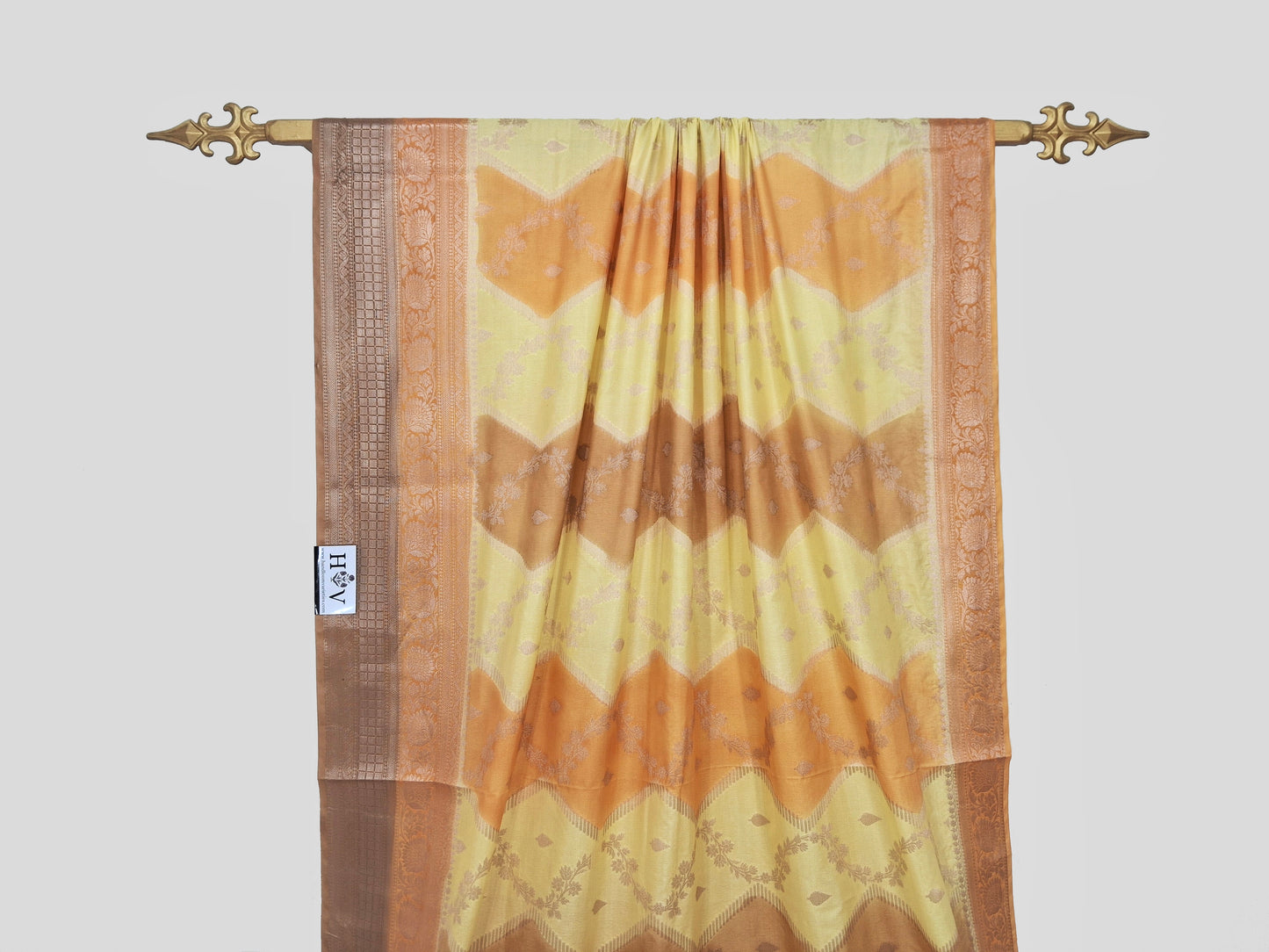 Semi Pure Dupian Silk Banarasi Rangkat Saree