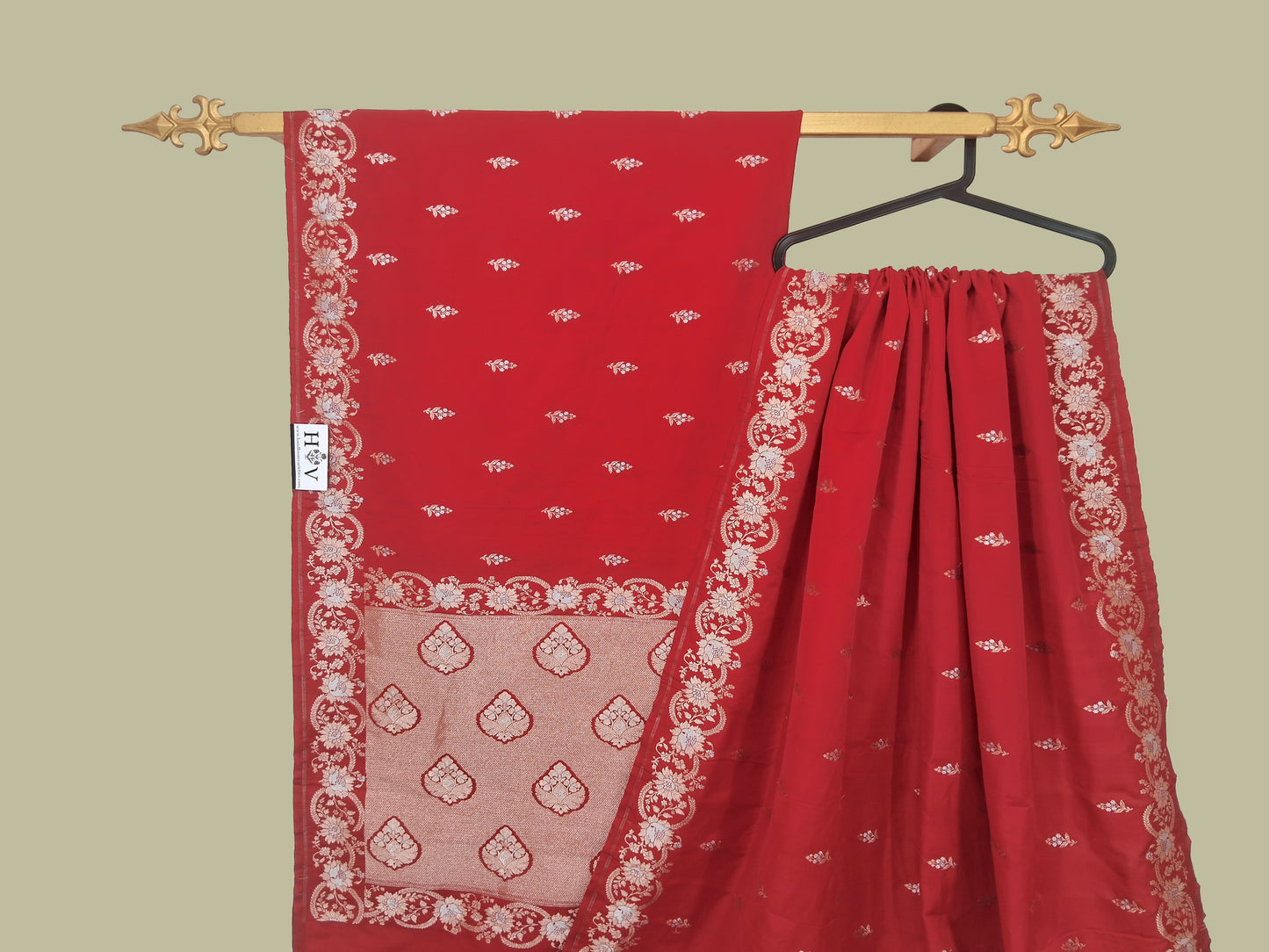 Banarasi Katan Mashru Silk Saree