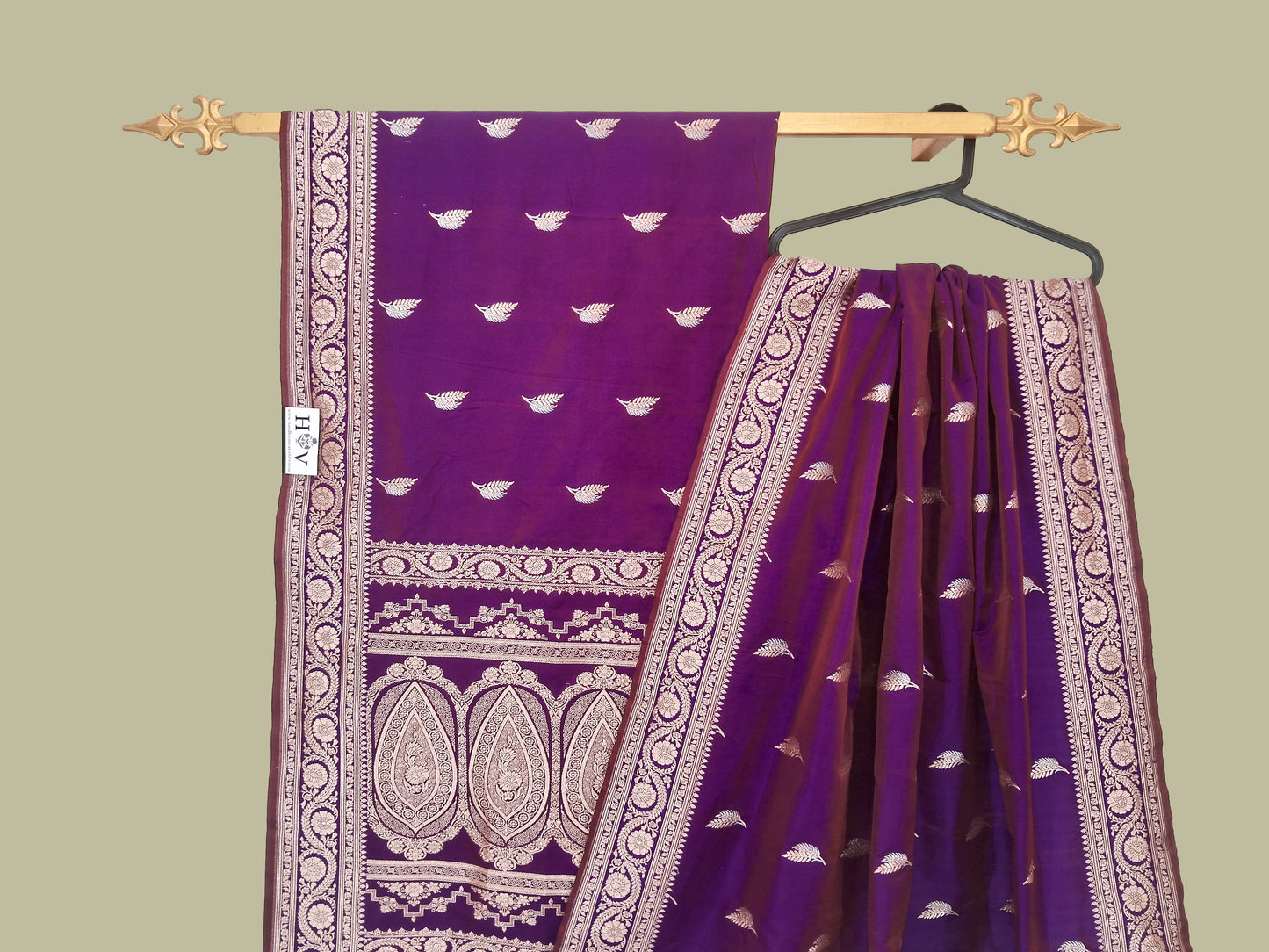 Banarasi Katan Mashru Silk Saree