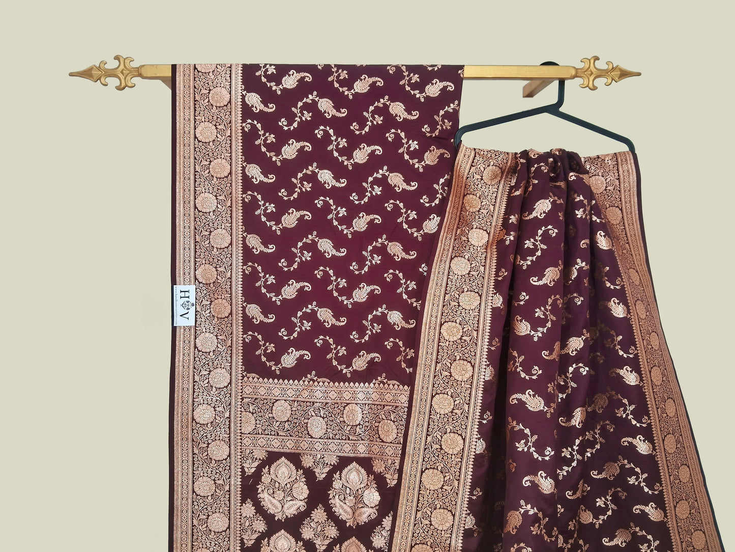 Banarsi Katan Silk Satan Saree