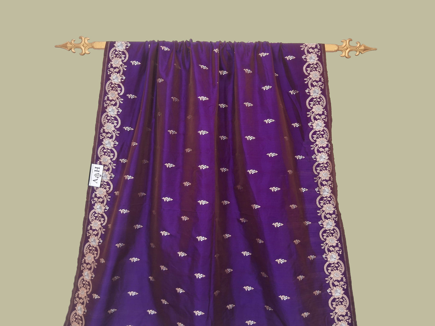 Banarasi Katan Mashru Silk Saree