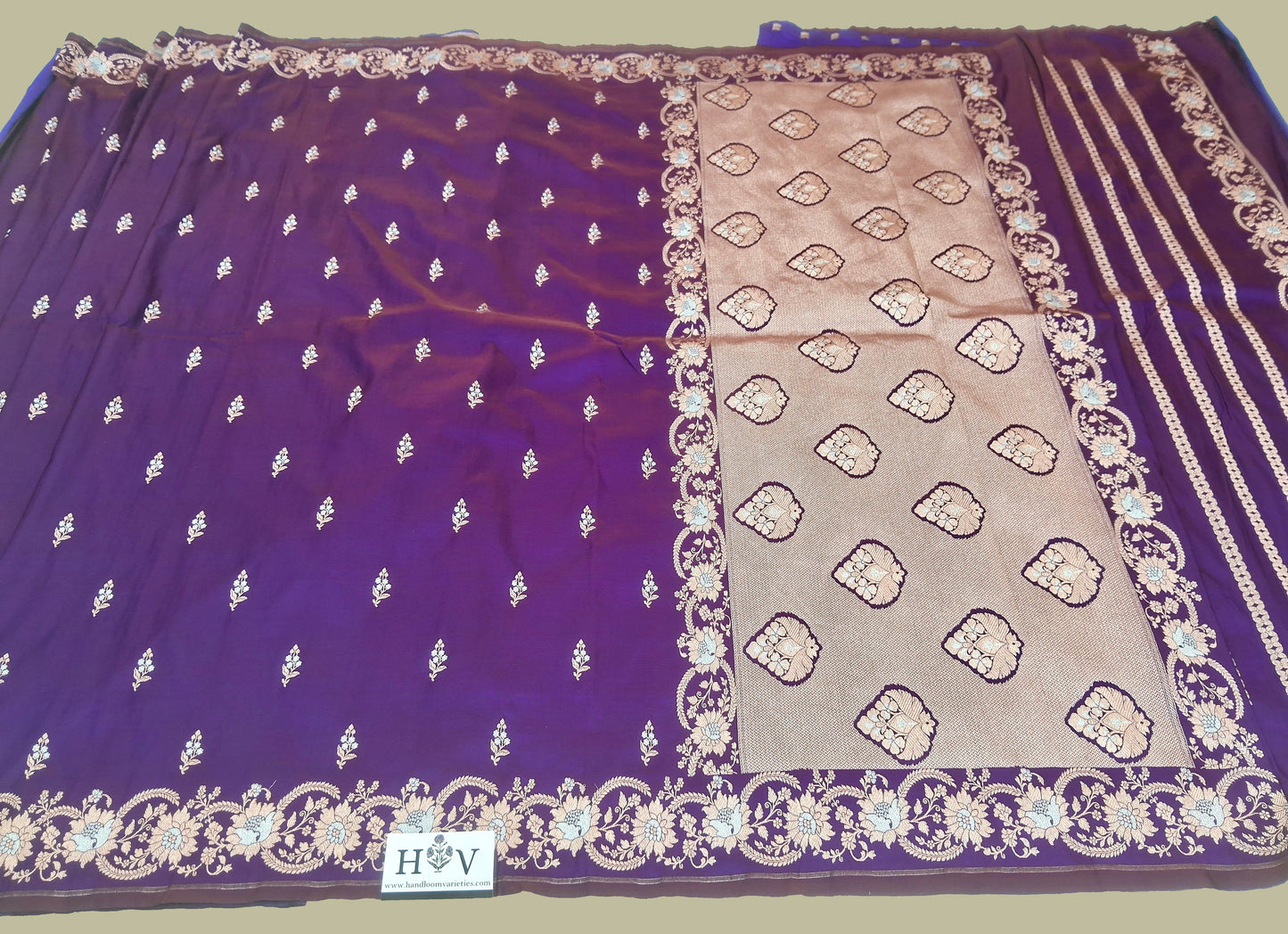 Banarasi Katan Mashru Silk Saree