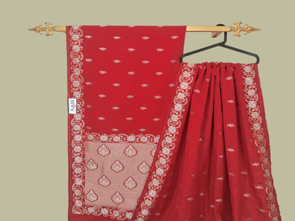 Banarasi Katan Mashru Silk Saree