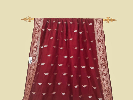Banarsi Katan Mashru Silk Saree