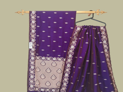 Banarasi Katan Mashru Silk Saree