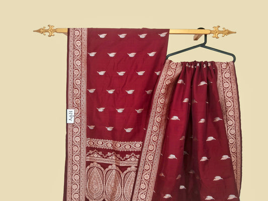 Banarsi Katan Mashru Silk Saree