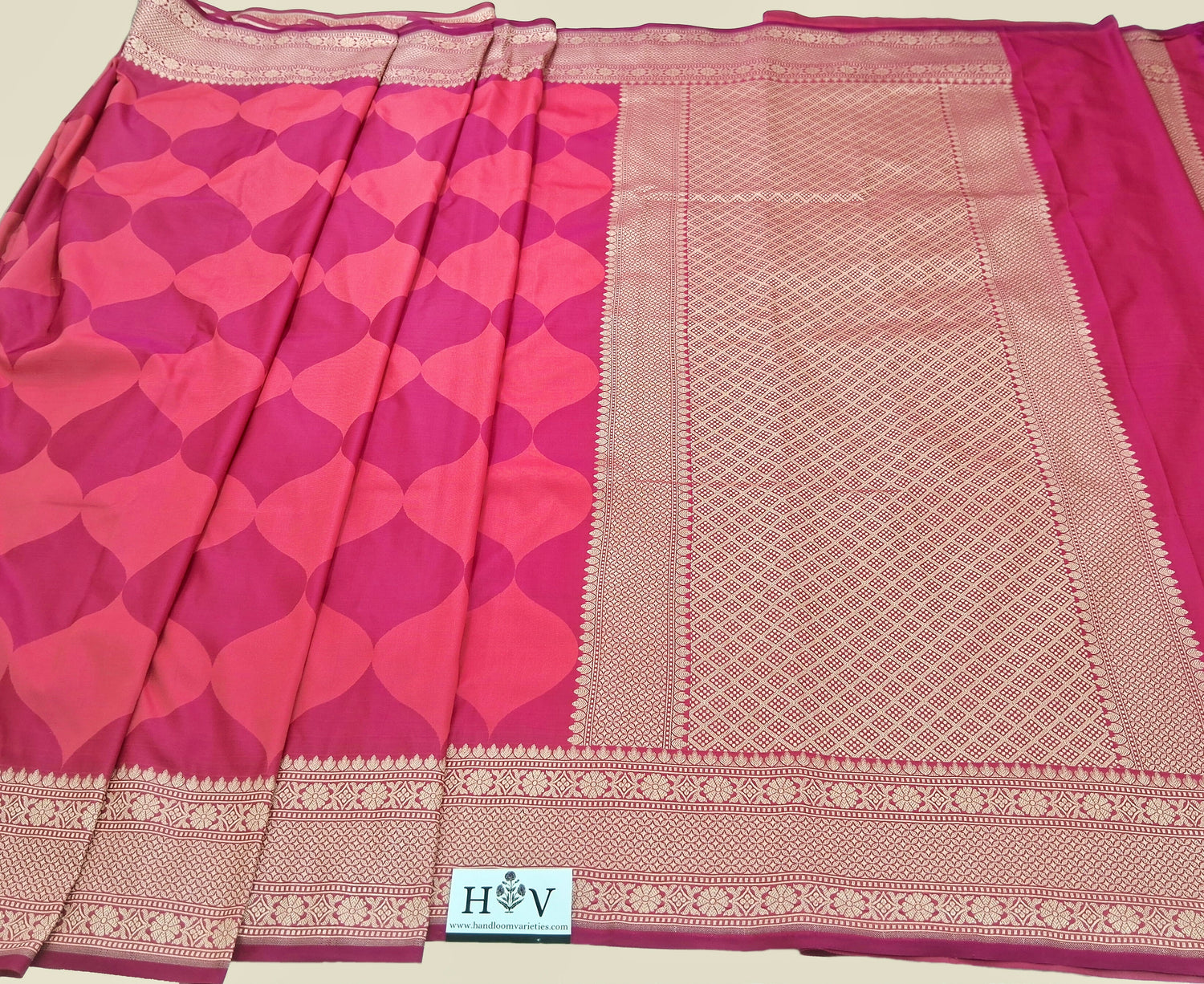 Banarasi Katan mashru silk saree rangkat