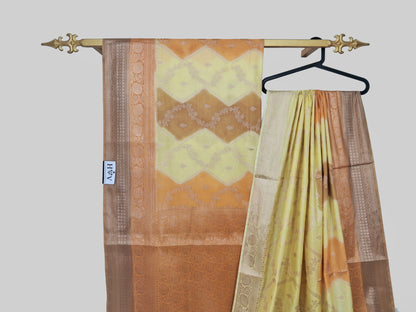 Semi Pure Dupian Silk Banarasi Rangkat Saree