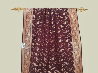 Banarsi Katan Silk Satan Saree
