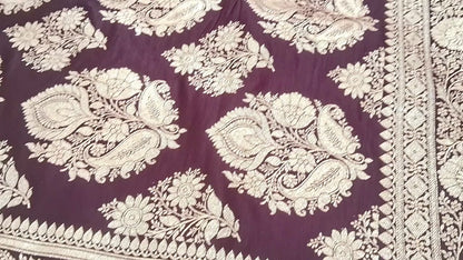 Banarsi Katan Silk Satan Saree