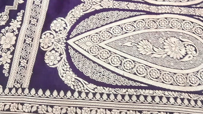 Banarsi Katan Mashru Silk Saree