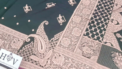 Banarasi Katan Mashru Silk Saree